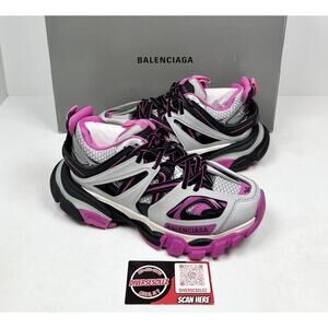 Size 36EU/6W - Balenciaga Track Pink LED🚦Sneakers💗 NEW/RETAIL $1350!